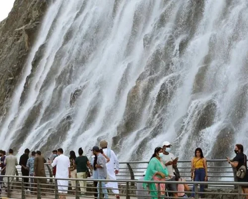 Shalal Waterfall in khorfakkan