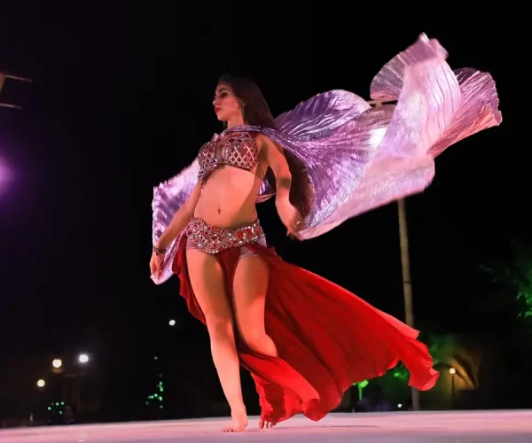 female belly dancer