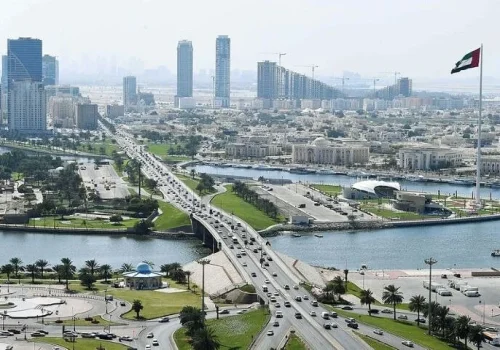 flag island sharjah